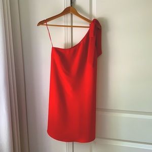 LIKELY one shoulder dress